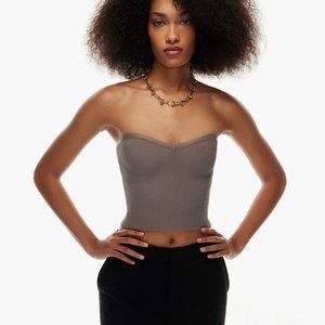 Sculpt Knit Sweetheart Tube Top | Babaton